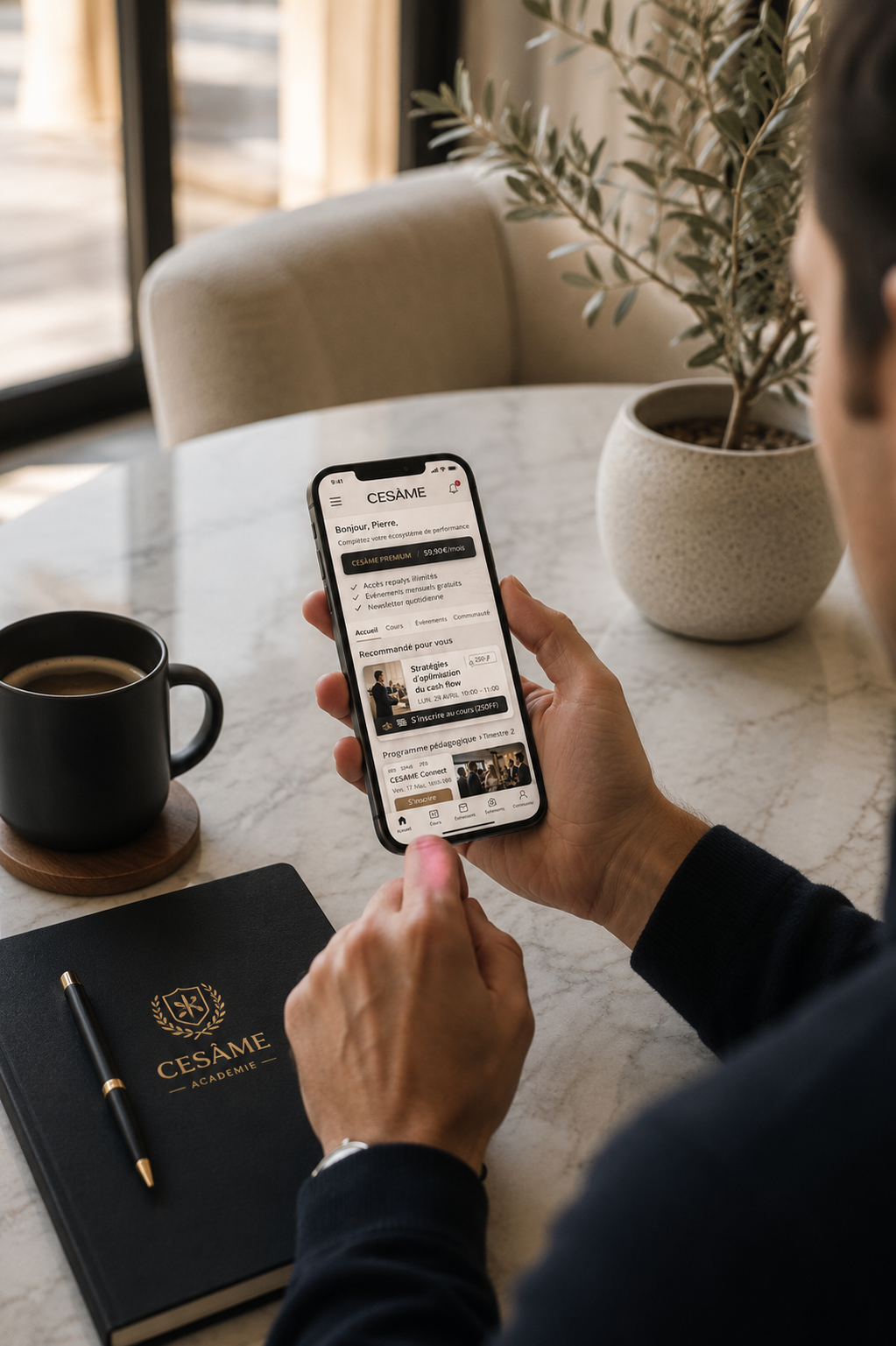 La Plateforme CESÂME — application mobile